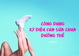 CÔNG DỤNG KỲ DIỆU CỦA SỮA CHUA DƯỠNG THỂ